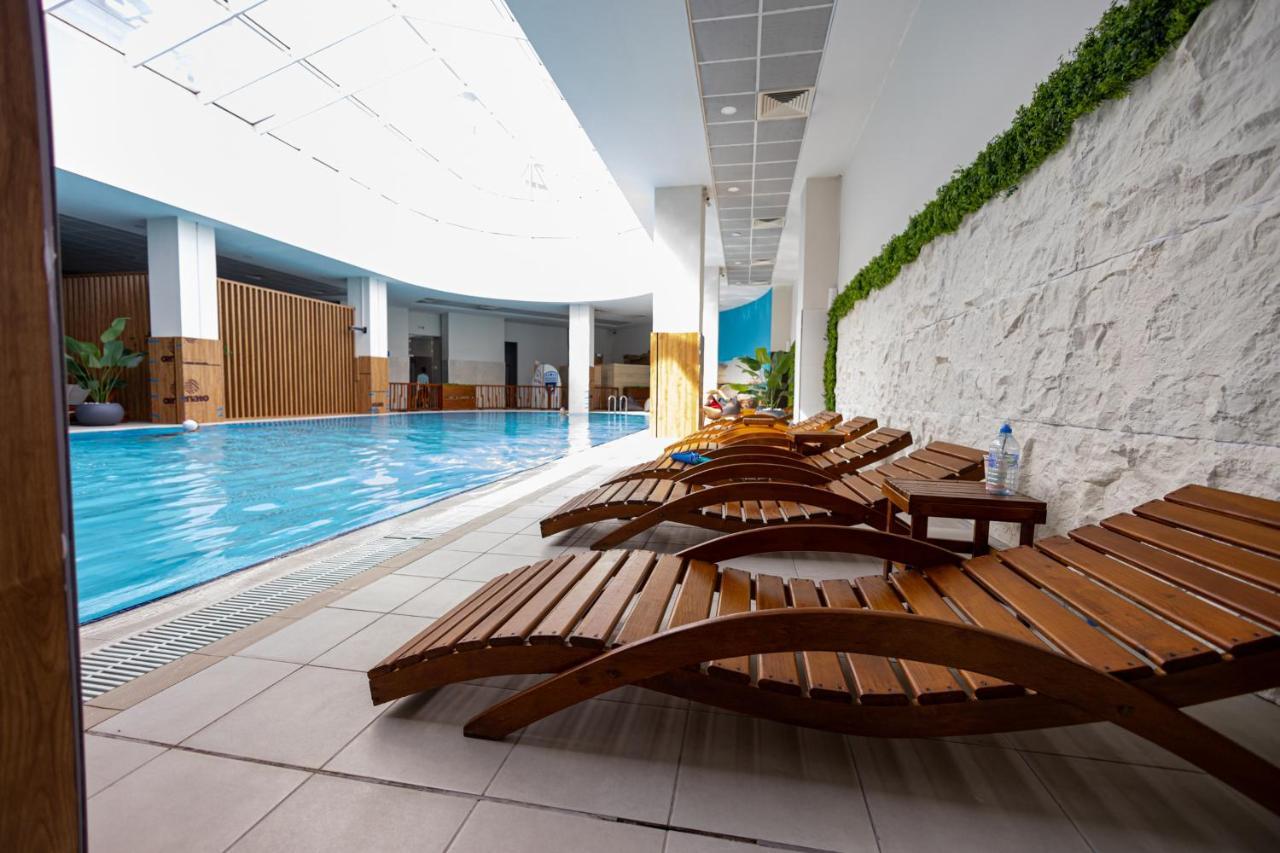 16Th Floor Sky View Condo With Pool And Fitness Skopje Exterior photo