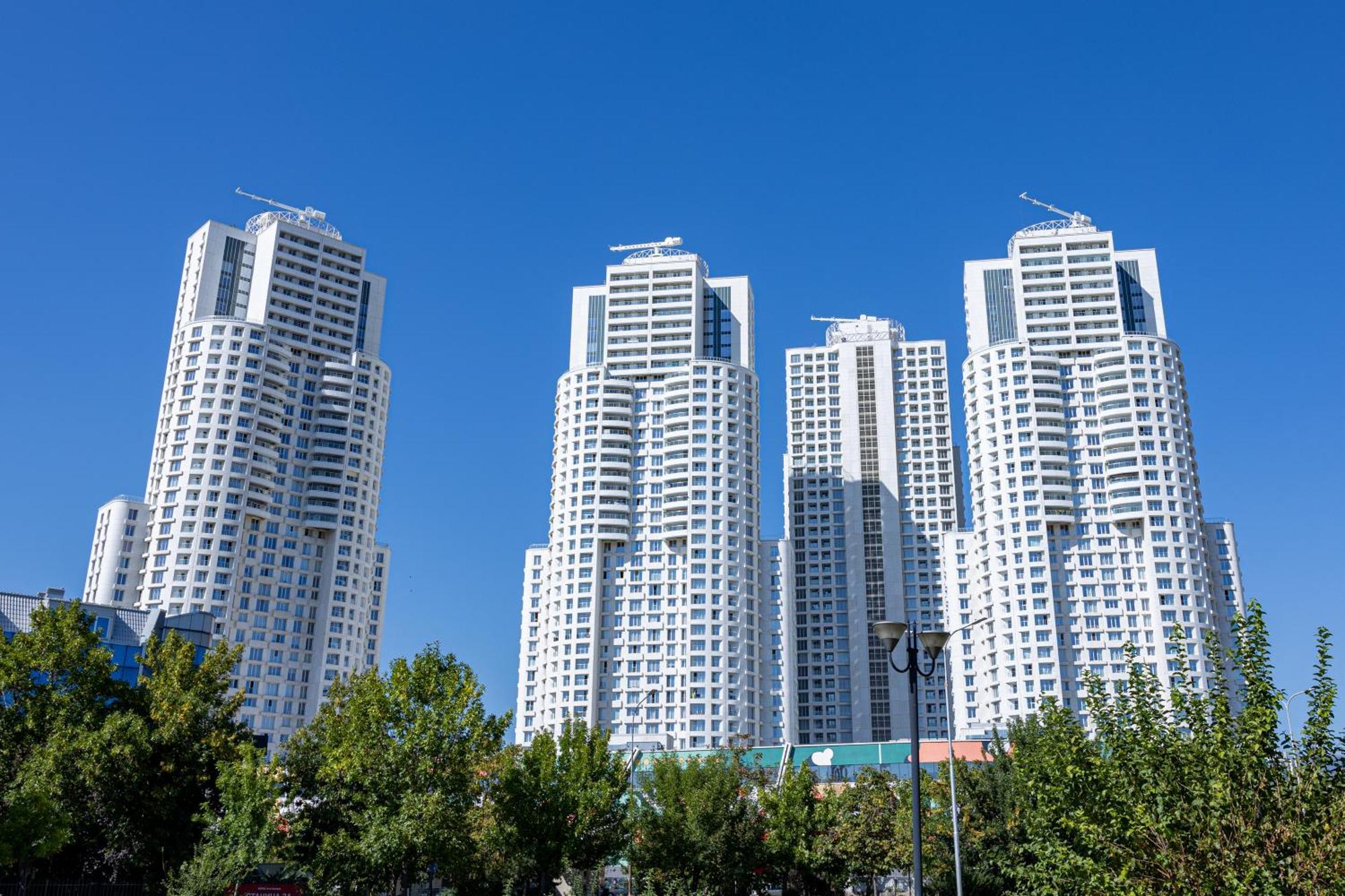 16Th Floor Sky View Condo With Pool And Fitness Skopje Exterior photo